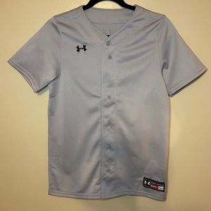 Boys Medium Under Armour Homerun Baseball Jersey
